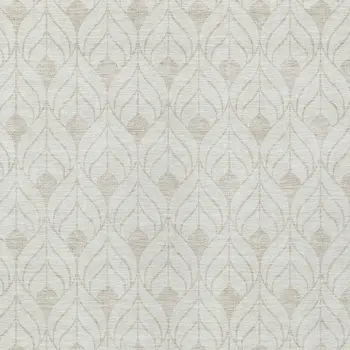 5' X 8' Ivory And Beige Geometric Washable Indoor Outdoor Area Rug