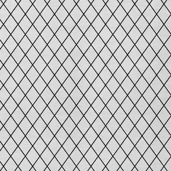 3' X 5' White And Black Geometric Washable Indoor Outdoor Area Rug