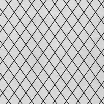 10' X 14' White And Black Geometric Washable Indoor Outdoor Area Rug