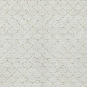 5' X 8' Ivory And Beige Geometric Washable Indoor Outdoor Area Rug