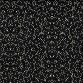 3' X 5' Black And Ivory Geometric Washable Indoor Outdoor Area Rug
