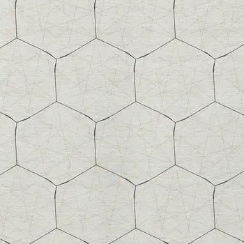 10' X 14' Linen Beige And Black Geometric Washable Indoor Outdoor Area Rug