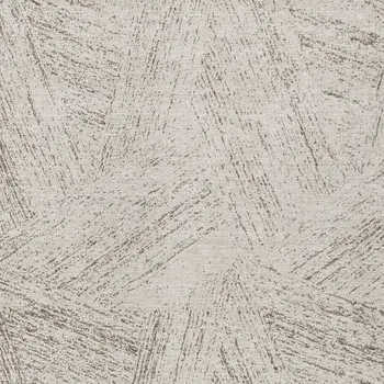 5' X 8' Beige And Brown Abstract Washable Indoor Outdoor Area Rug