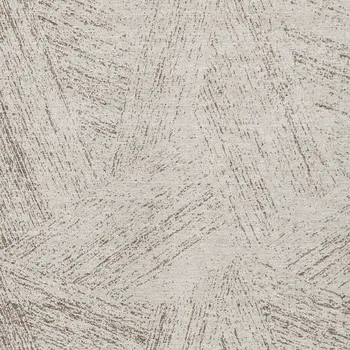 8' X 10' Beige And Brown Abstract Washable Indoor Outdoor Area Rug
