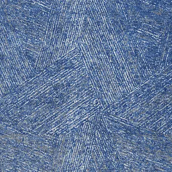 8' X 10' Navy Blue Gray And Ivory Abstract Washable Indoor Outdoor Area Rug