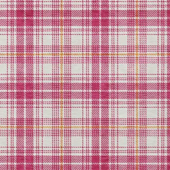 10' X 14' Blush Ivory And Copper Plaid Washable Indoor Outdoor Area Rug