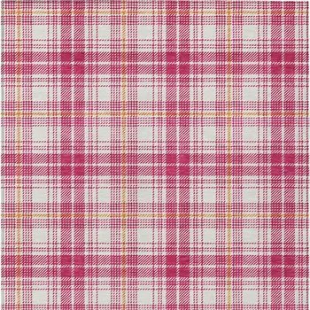 10' X 14' Blush Ivory And Copper Plaid Washable Indoor Outdoor Area Rug
