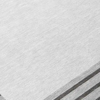 8' Gray Silver And Black Round Striped Washable Indoor Outdoor Area Rug