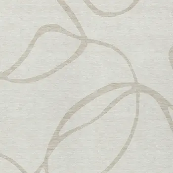 8' X 10' Ivory And Beige Abstract Washable Indoor Outdoor Area Rug