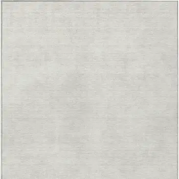 10' X 14' Ivory Washable Indoor Outdoor Area Rug