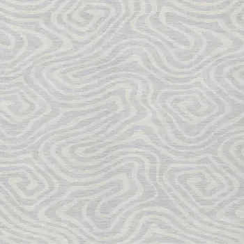 10' X 14' Silver And Gray Abstract Washable Indoor Outdoor Area Rug