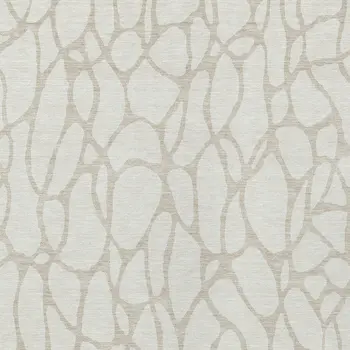 10' X 14' Ivory And Beige Geometric Washable Indoor Outdoor Area Rug