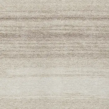 5' X 8' Ivory And Beige Abstract Washable Indoor Outdoor Area Rug