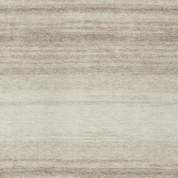 10' X 14' Ivory And Beige Abstract Washable Indoor Outdoor Area Rug