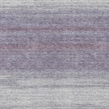 10' X 14' Lavender And Ivory Abstract Washable Indoor Outdoor Area Rug