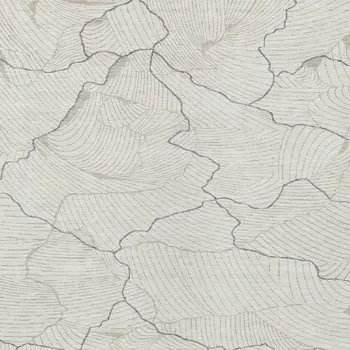 10' X 14' Ivory And Gray Abstract Washable Indoor Outdoor Area Rug