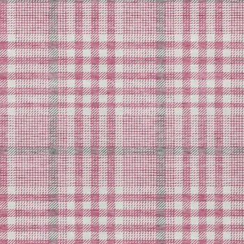 5' X 8' Blush Gray And Ivory Plaid Washable Indoor Outdoor Area Rug