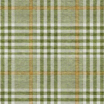 5' X 8' Olive Green Brown And Ivory Plaid Washable Indoor Outdoor Area Rug