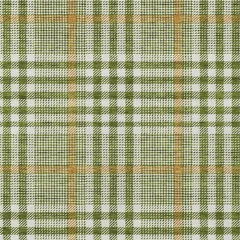 9' X 12' Olive Green Brown And Ivory Plaid Washable Indoor Outdoor Area Rug