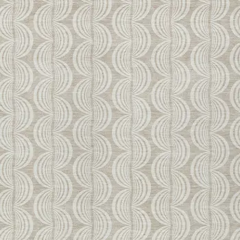 9' X 12' Beige And Ivory Ogee Washable Indoor Outdoor Area Rug