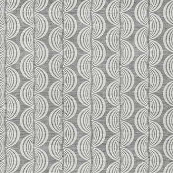 9' X 12' Gray And Ivory Ogee Washable Indoor Outdoor Area Rug