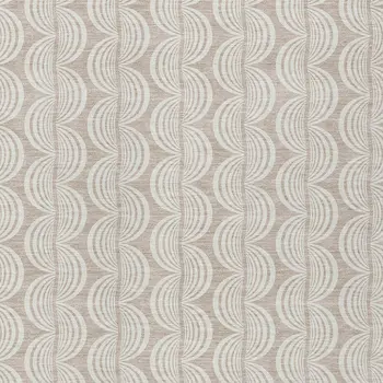 8' X 10' Khaki And Beige Ogee Washable Indoor Outdoor Area Rug