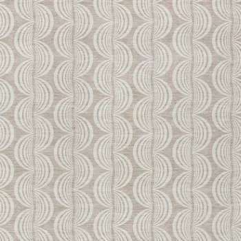 10' X 14' Khaki And Beige Ogee Washable Indoor Outdoor Area Rug