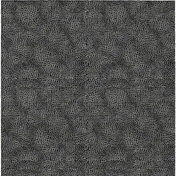 10' X 14' Black And Ivory Geometric Washable Indoor Outdoor Area Rug