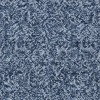9' X 12' Navy Blue And Ivory Geometric Washable Indoor Outdoor Area Rug
