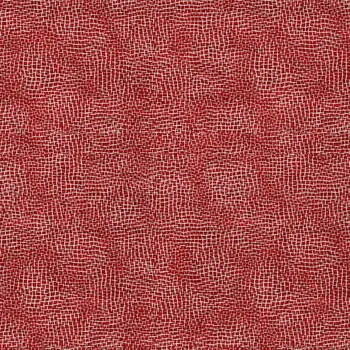 9' X 12' Red And Ivory Geometric Washable Indoor Outdoor Area Rug