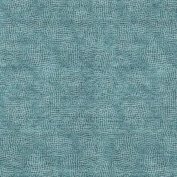 3' X 5' Teal Blue And Ivory Geometric Washable Indoor Outdoor Area Rug