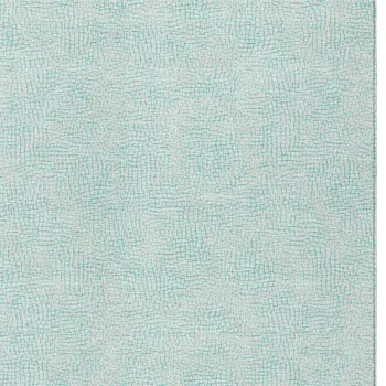8' X 10' Aqua And Ivory Geometric Washable Indoor Outdoor Area Rug