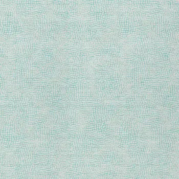 10' X 14' Aqua And Ivory Geometric Washable Indoor Outdoor Area Rug