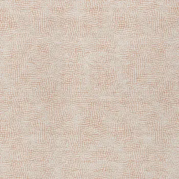 5' X 8' Peach And Beige Geometric Washable Indoor Outdoor Area Rug