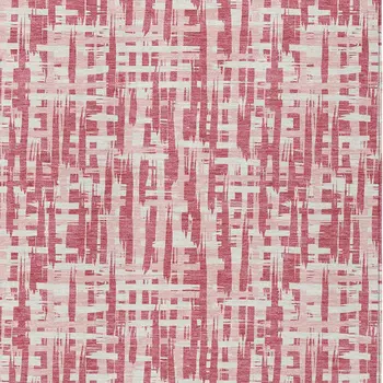 8' X 10' Blush Pink And Beige Abstract Washable Indoor Outdoor Area Rug