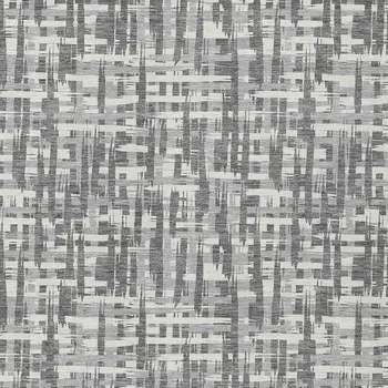 3' X 5' Gray And Charcoal Abstract Washable Indoor Outdoor Area Rug