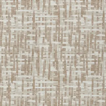 10' X 14' Tan And Beige Abstract Washable Indoor Outdoor Area Rug