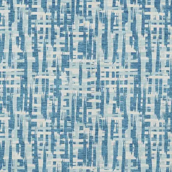 10' X 14' Teal Blue Sky Blue And Ivory Abstract Washable Indoor Outdoor Area Rug
