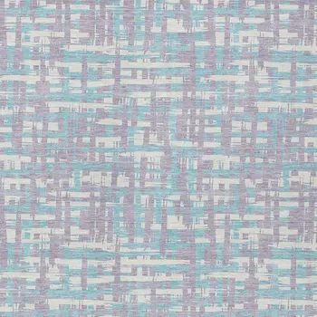 8' X 10' Lavender Aqua And Beige Abstract Washable Indoor Outdoor Area Rug