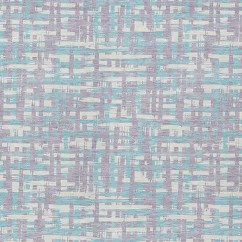 9' X 12' Lavender Aqua And Beige Abstract Washable Indoor Outdoor Area Rug