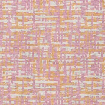9' X 12' Pink Copper And Beige Abstract Washable Indoor Outdoor Area Rug
