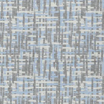 3' X 5' Silver Blue And Beige Abstract Washable Indoor Outdoor Area Rug