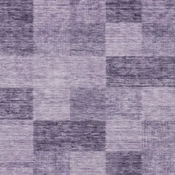 10' X 14' Purple And Lavender Geometric Washable Indoor Outdoor Area Rug