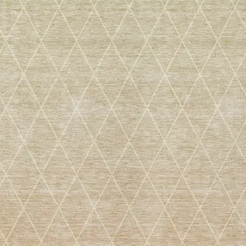 9' X 12' Salmon And Beige Geometric Washable Indoor Outdoor Area Rug