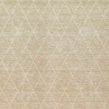 10' X 14' Salmon And Beige Geometric Washable Indoor Outdoor Area Rug