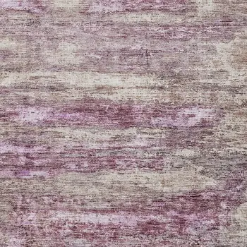 10' X 14' Blush Brown And Beige Abstract Washable Indoor Outdoor Area Rug