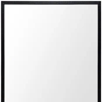 42" Black Bathroom Vanity Mirror