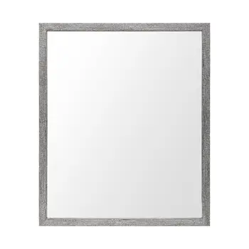 26" Gray Bathroom Vanity Mirror