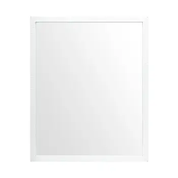 32" White Bathroom Vanity Mirror