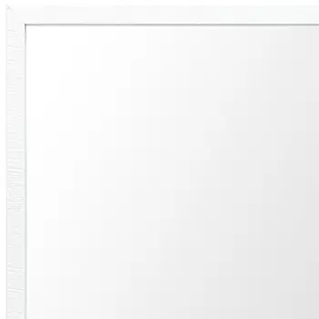 32" White Bathroom Vanity Mirror